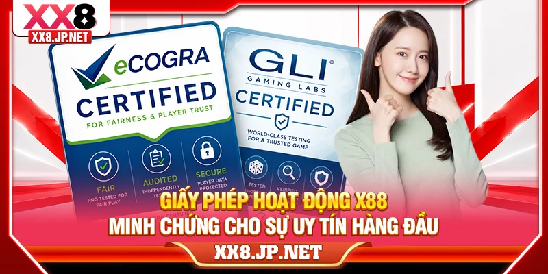Giấy Phép Hoạt Động X88 Minh Chứng Cho Sự Uy Tín Hàng Đầu