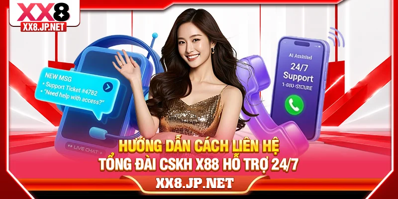 Hướng Dẫn Cách Liên Hệ Tổng Đài CSKH X88 Hỗ Trợ 24/7