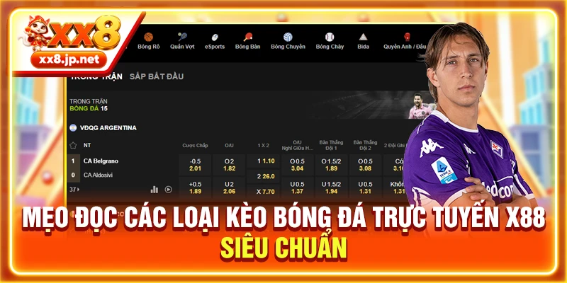 Mẹo Đọc Các Loại Kèo Bóng Đá Trực Tuyến X88 Siêu Chuẩn