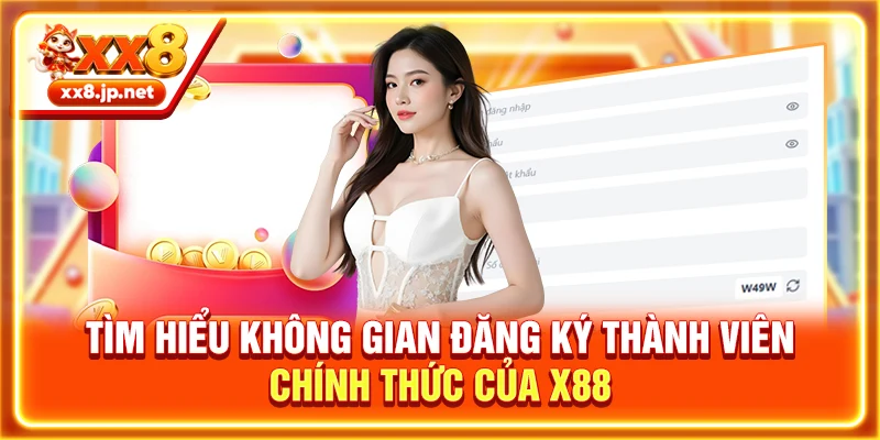 Tìm hiểu không gian đăng ký thành viên chính thức của X88