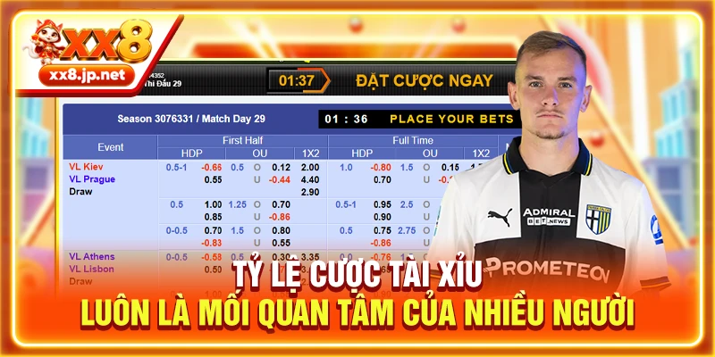 Tỷ lệ cược Tài Xỉu luôn là mối quan tâm của nhiều người