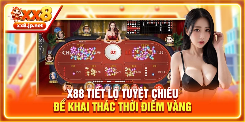X88 tiết lộ tuyệt chiêu để khai thác thời điểm vàng